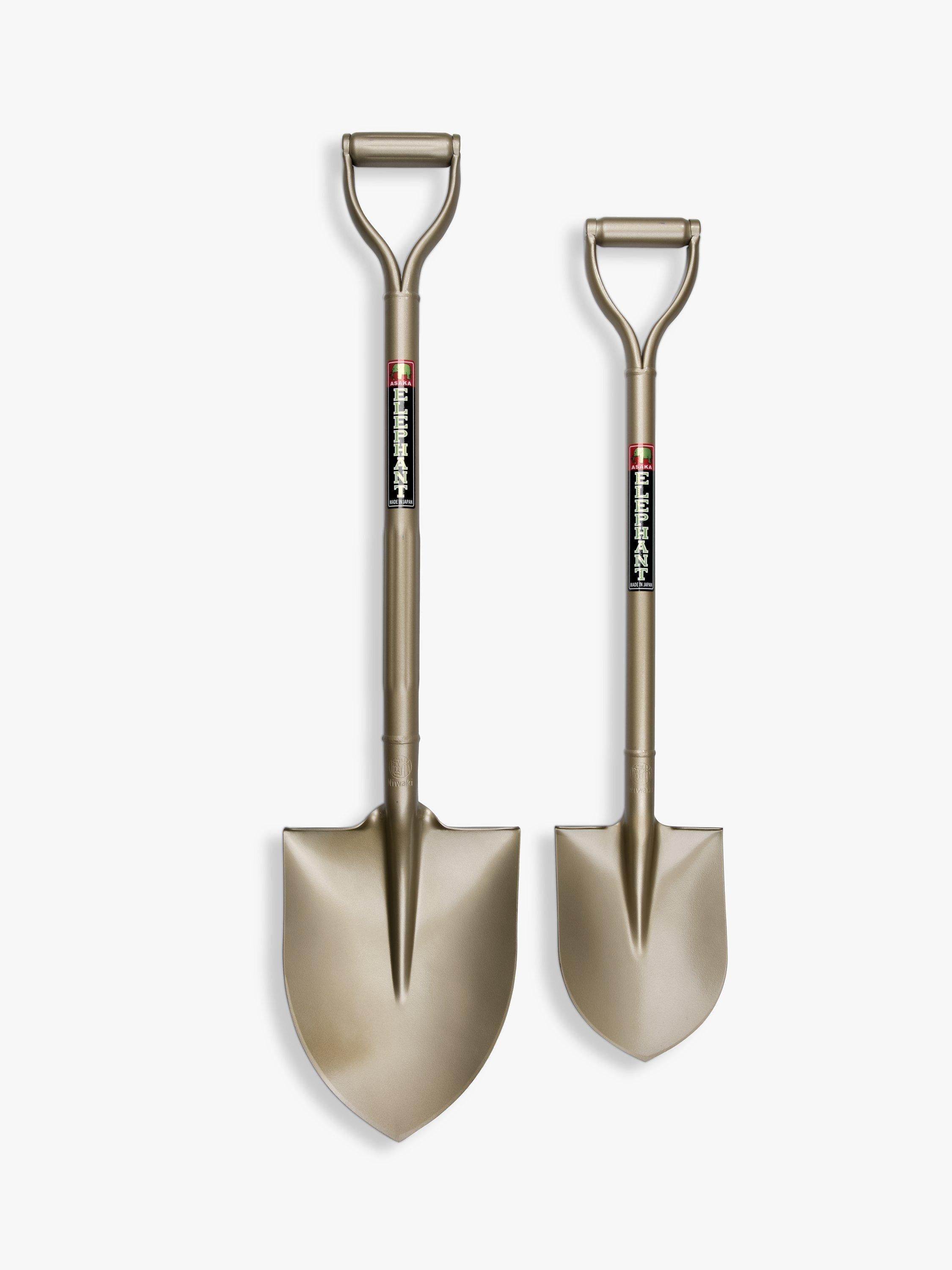 Niwaki Standard Sukoppu garden spade gold, imported from the UK