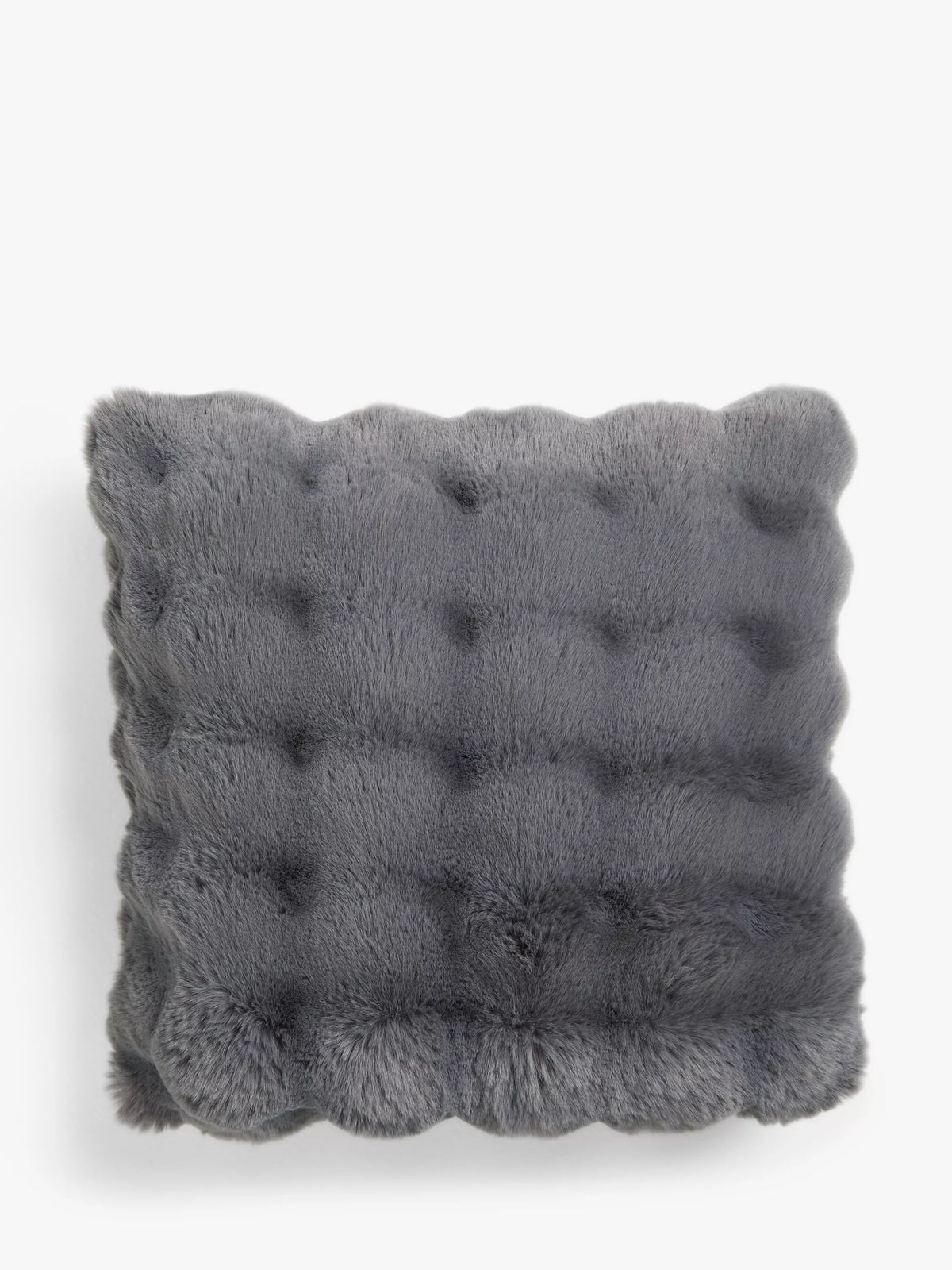 John Lewis Wave Faux Fur cushion, UK version