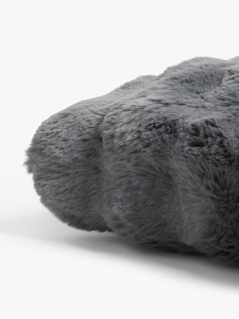 John Lewis Wave Faux Fur cushion, UK version