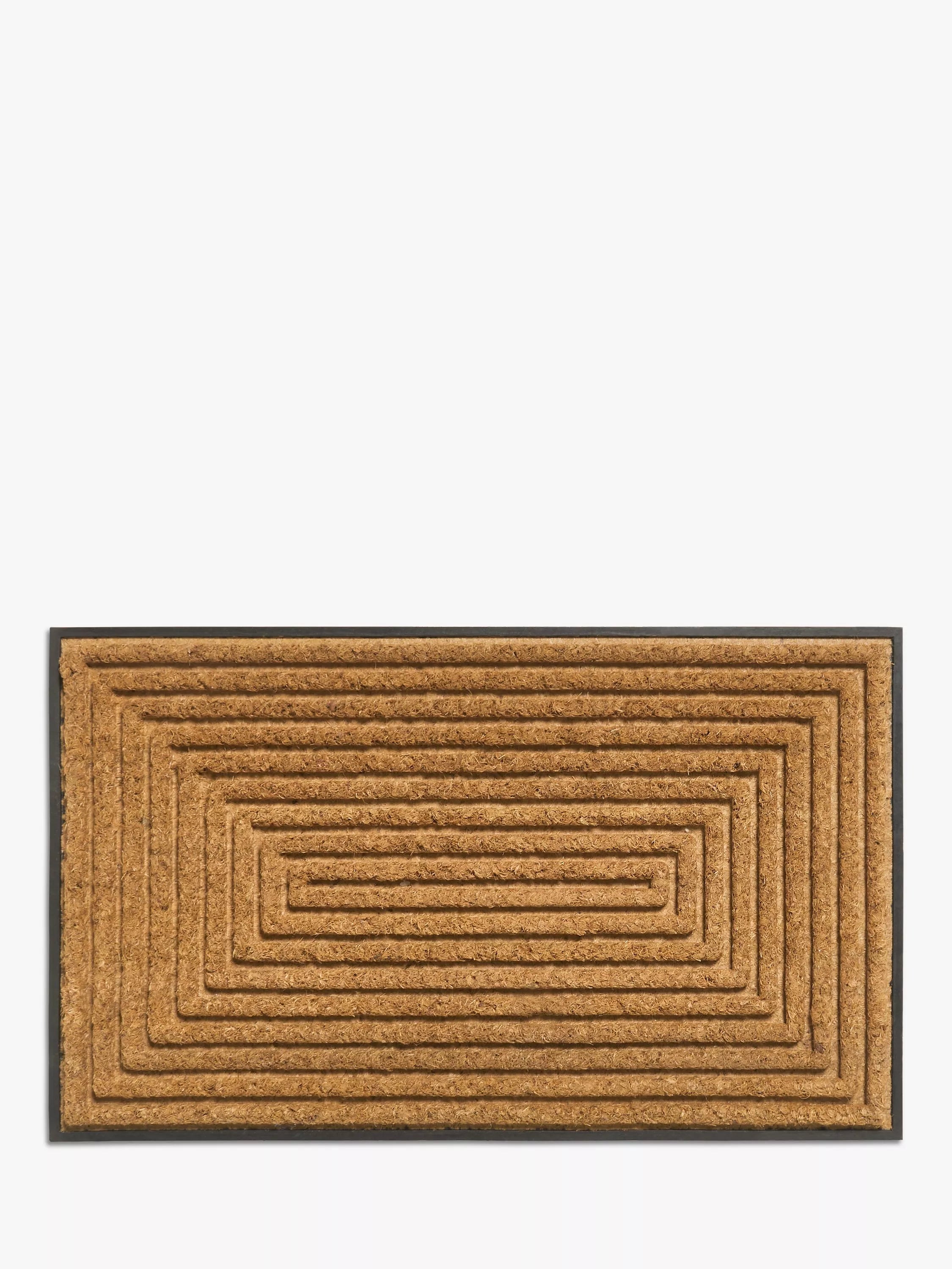 John Lewis diamond scraper door mat with coir pile, UK version