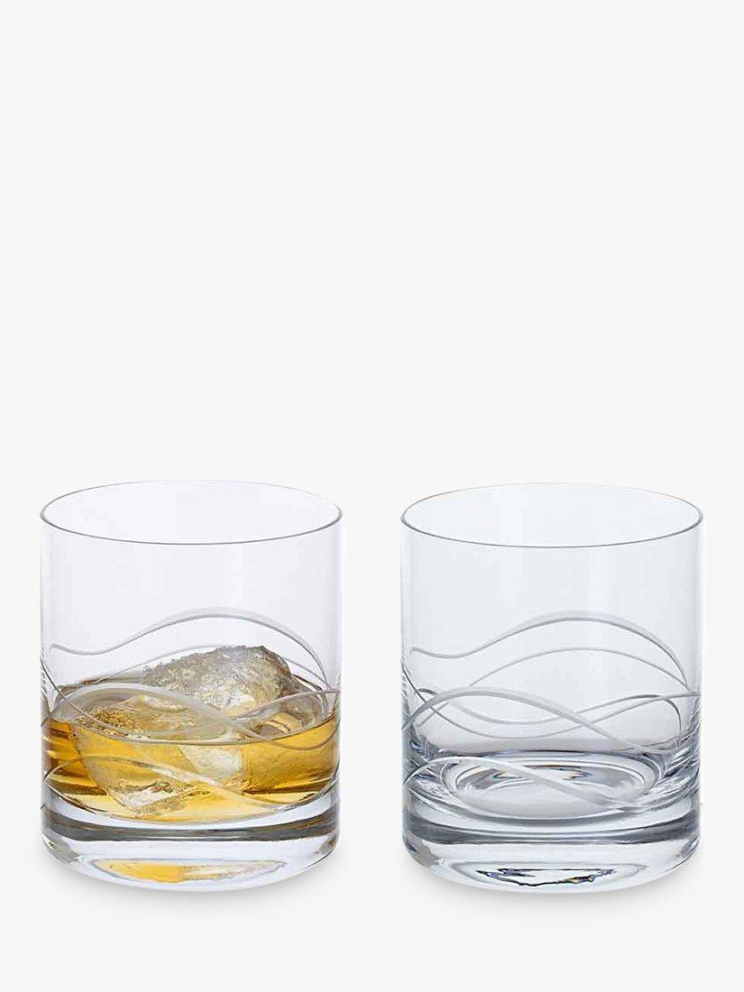 Dartington Crystal Twilight Tumbler Clear Set of 2 310ml - British product