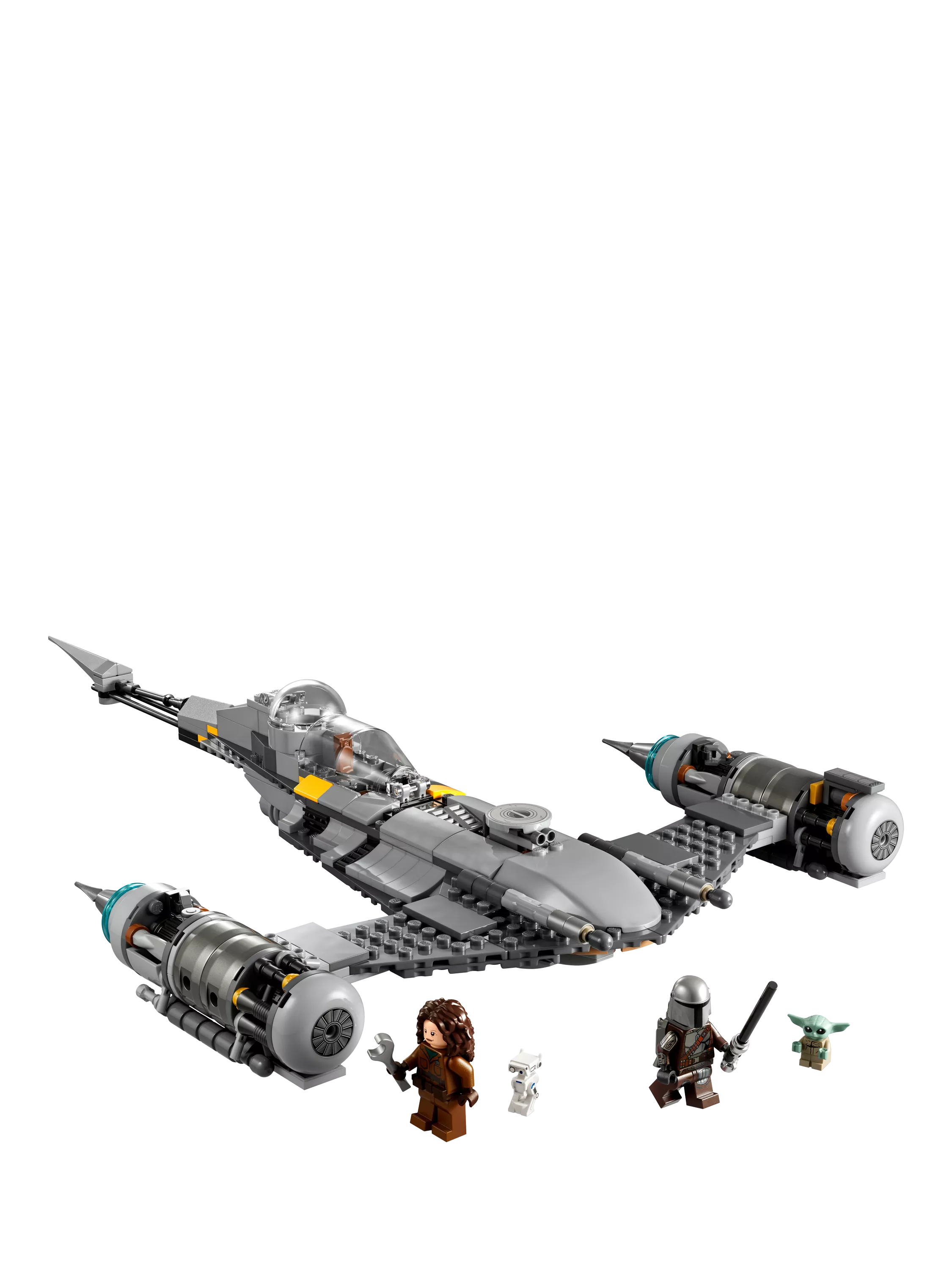Lego Star Wars Mandalorian's N-1 Starfighter building set 412 pieces, UK version