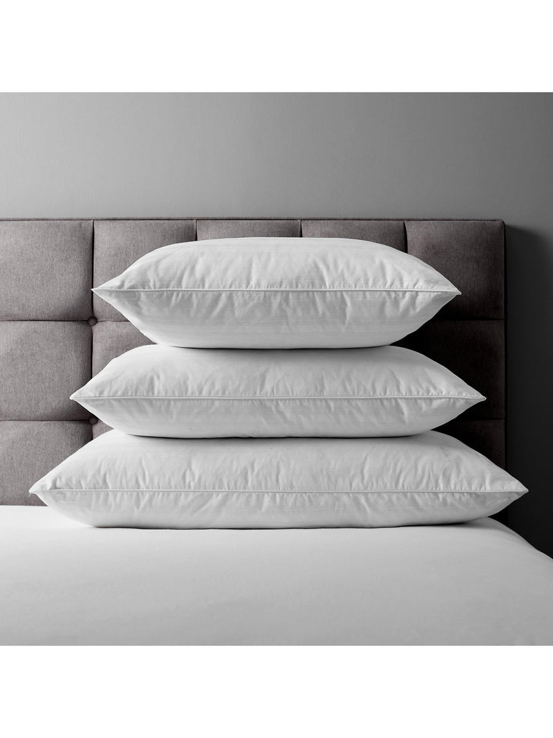 John Lewis medium goose feather and down pillow, UK version