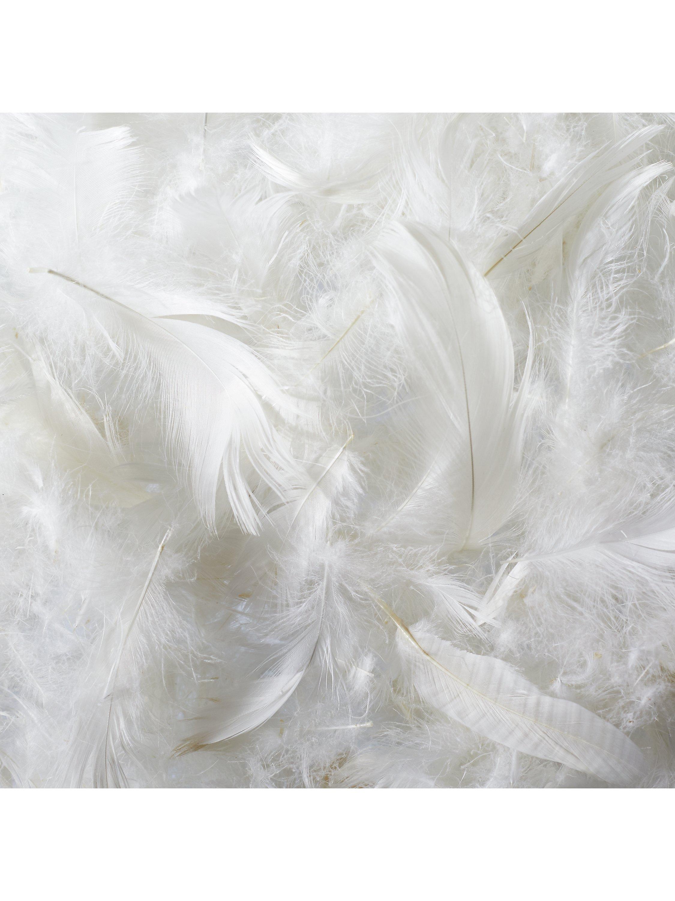 John Lewis goose feather and down square pillow, medium, UK version
