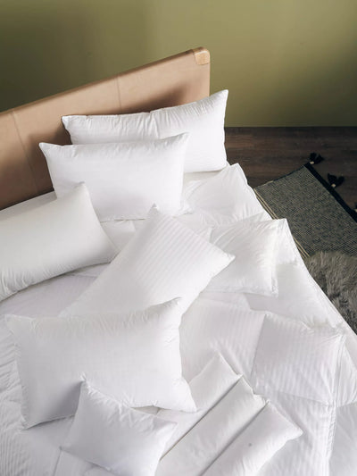 Supreme Goose Down Pillow with Soft Fill and Dust Mite Allergy Protection