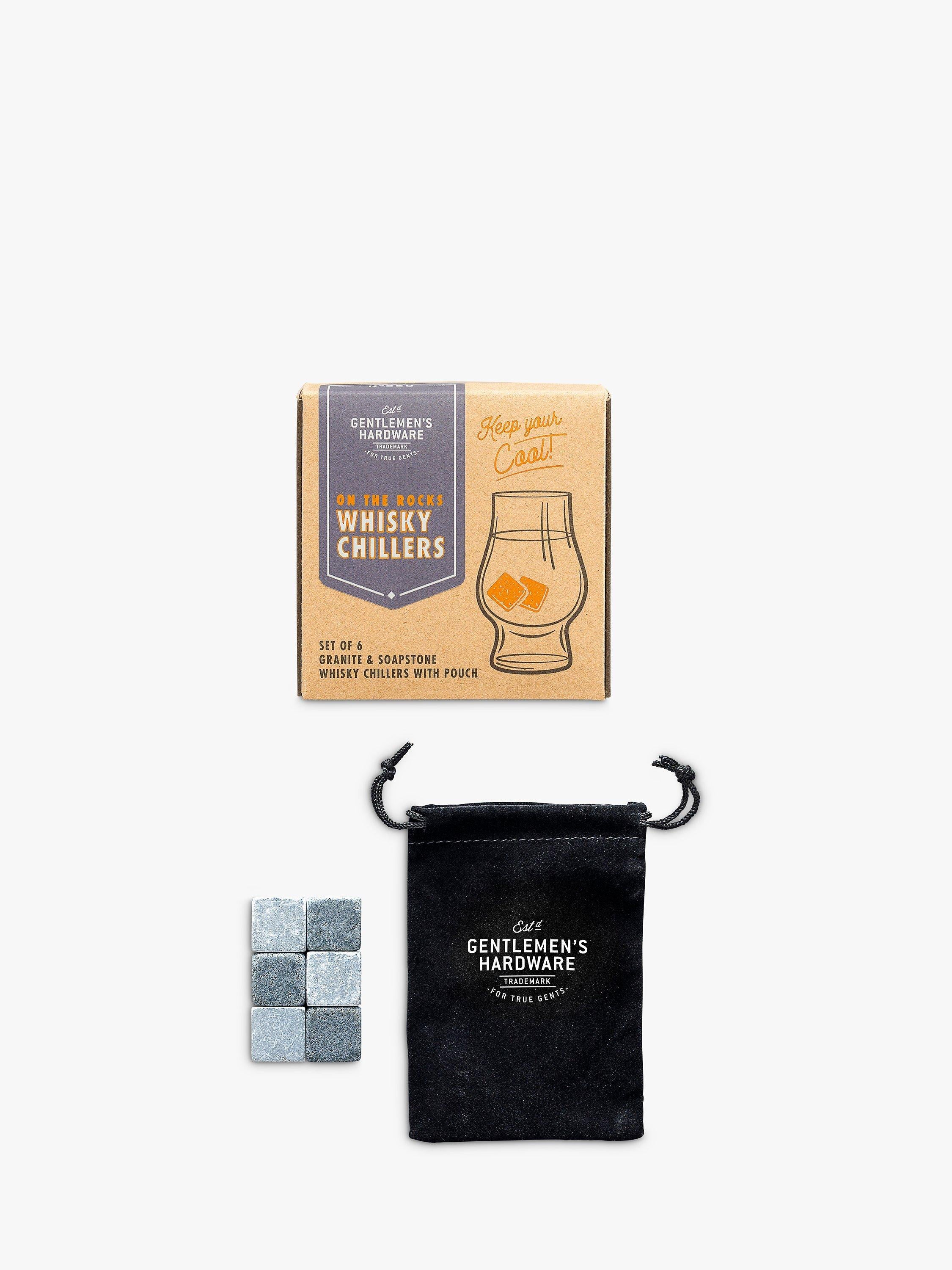 Gentlemen's Hardware whisky stones set of 6, UK version