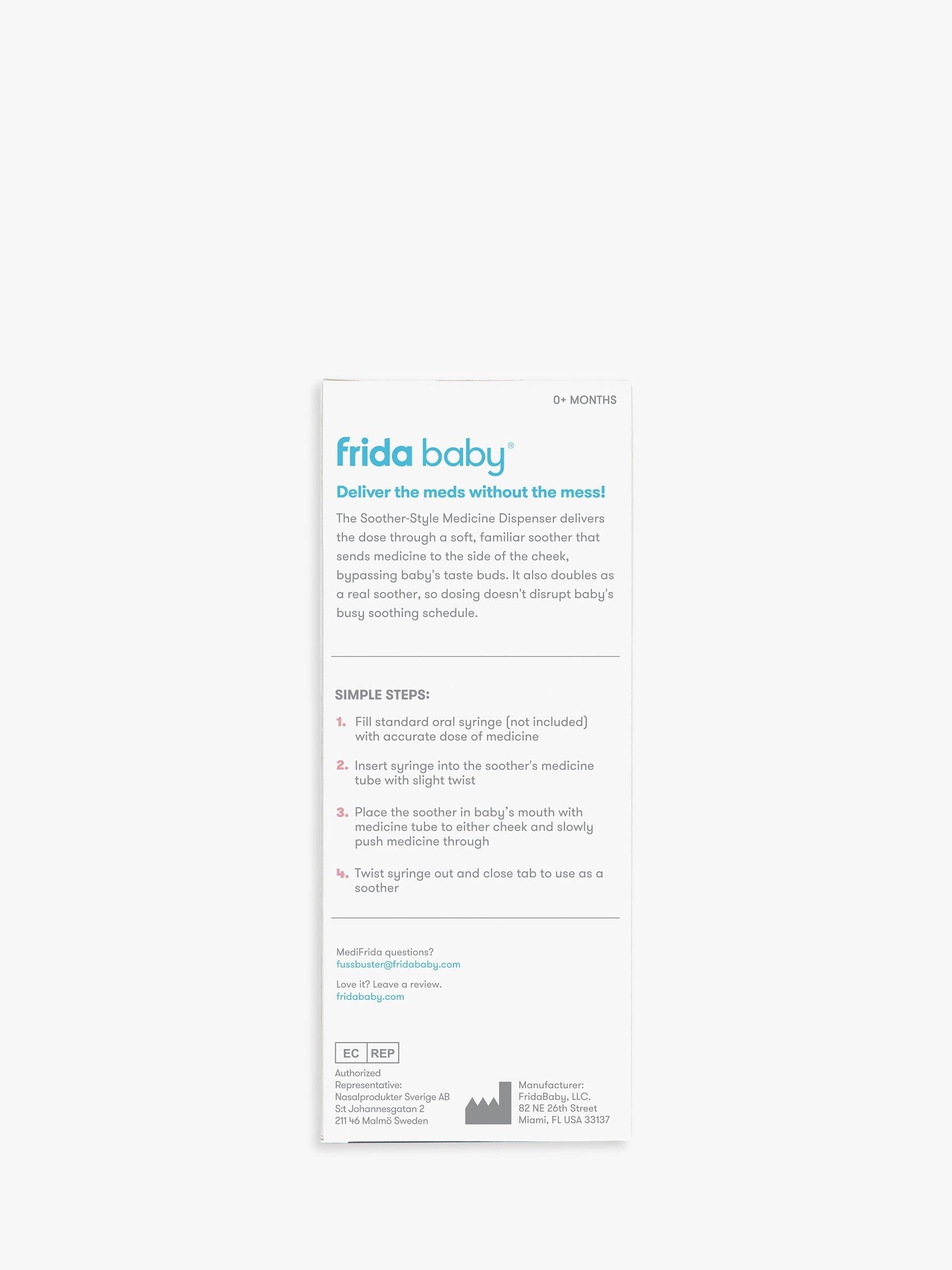 Fridababy Soother Style medicine dispenser - British product
