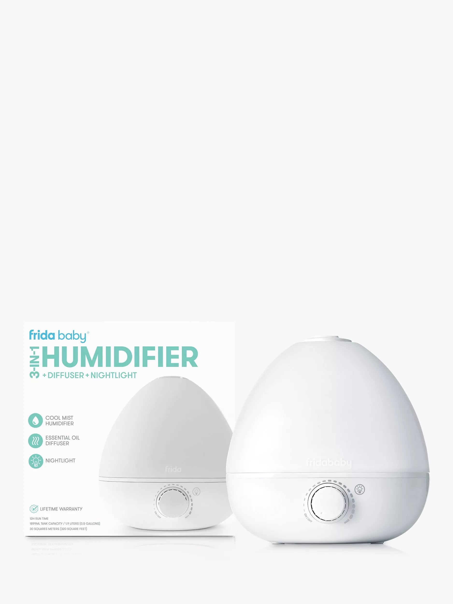 Fridababy 3-in-1 Humidifier, Diffuser & Nightlight - McGrocer