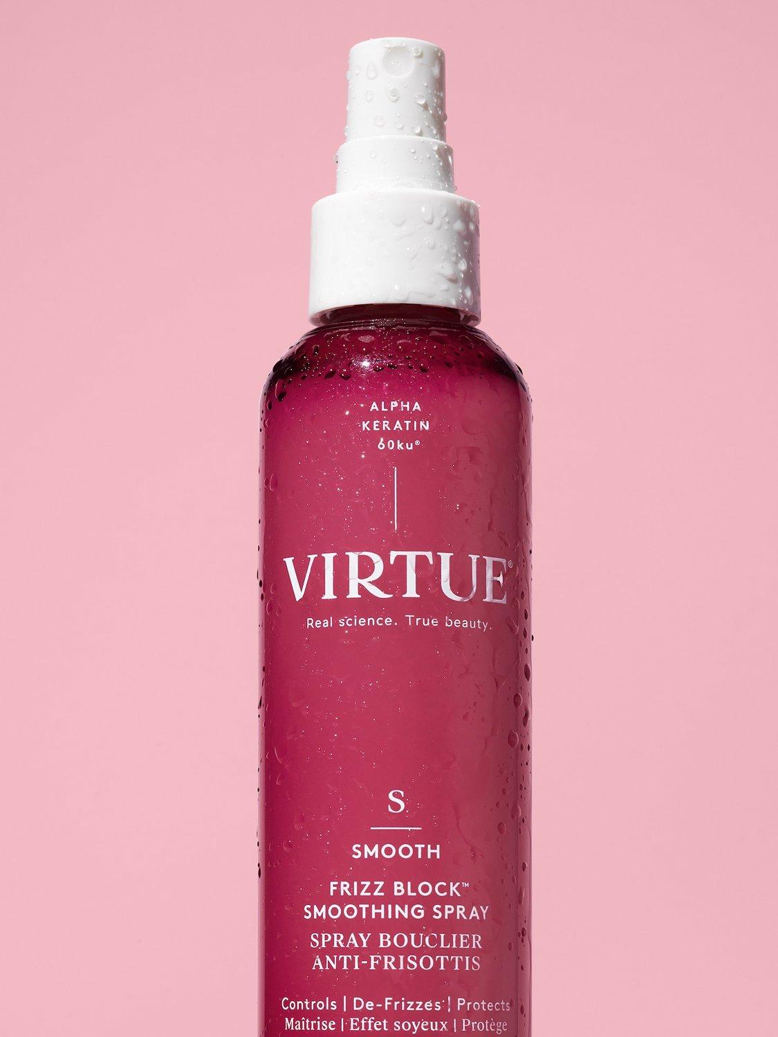 Virtue Frizz Block Smoothing Spray 150ml (British brand)