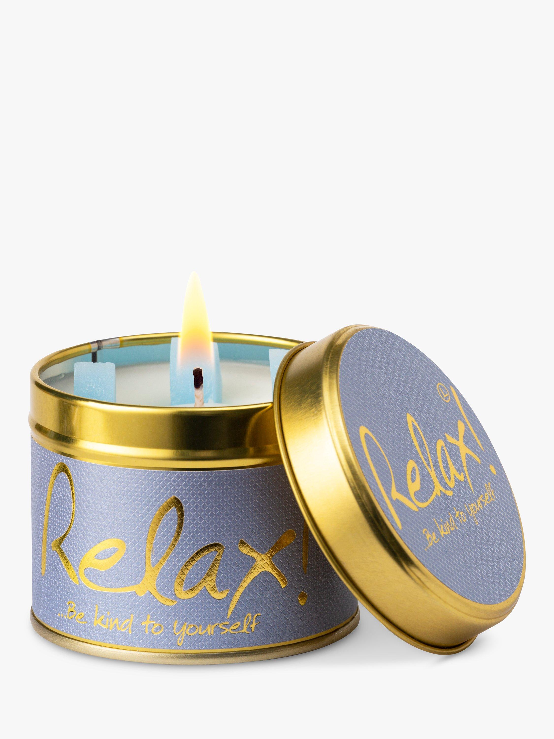 Lily-flame Relax scented candle 230g, UK version