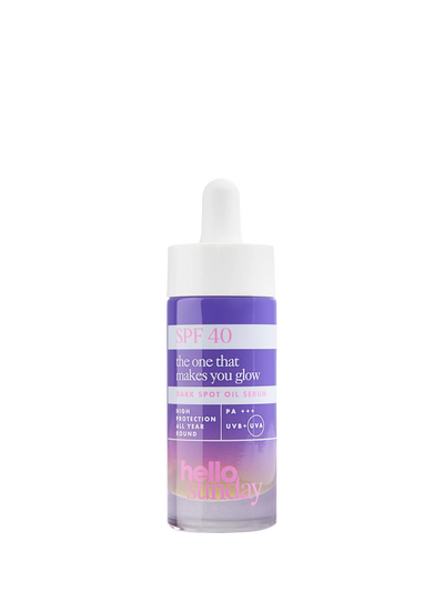 Hello Sunday The One That Makes You Glow SPF 40 SPF Moisturiser 30ml
