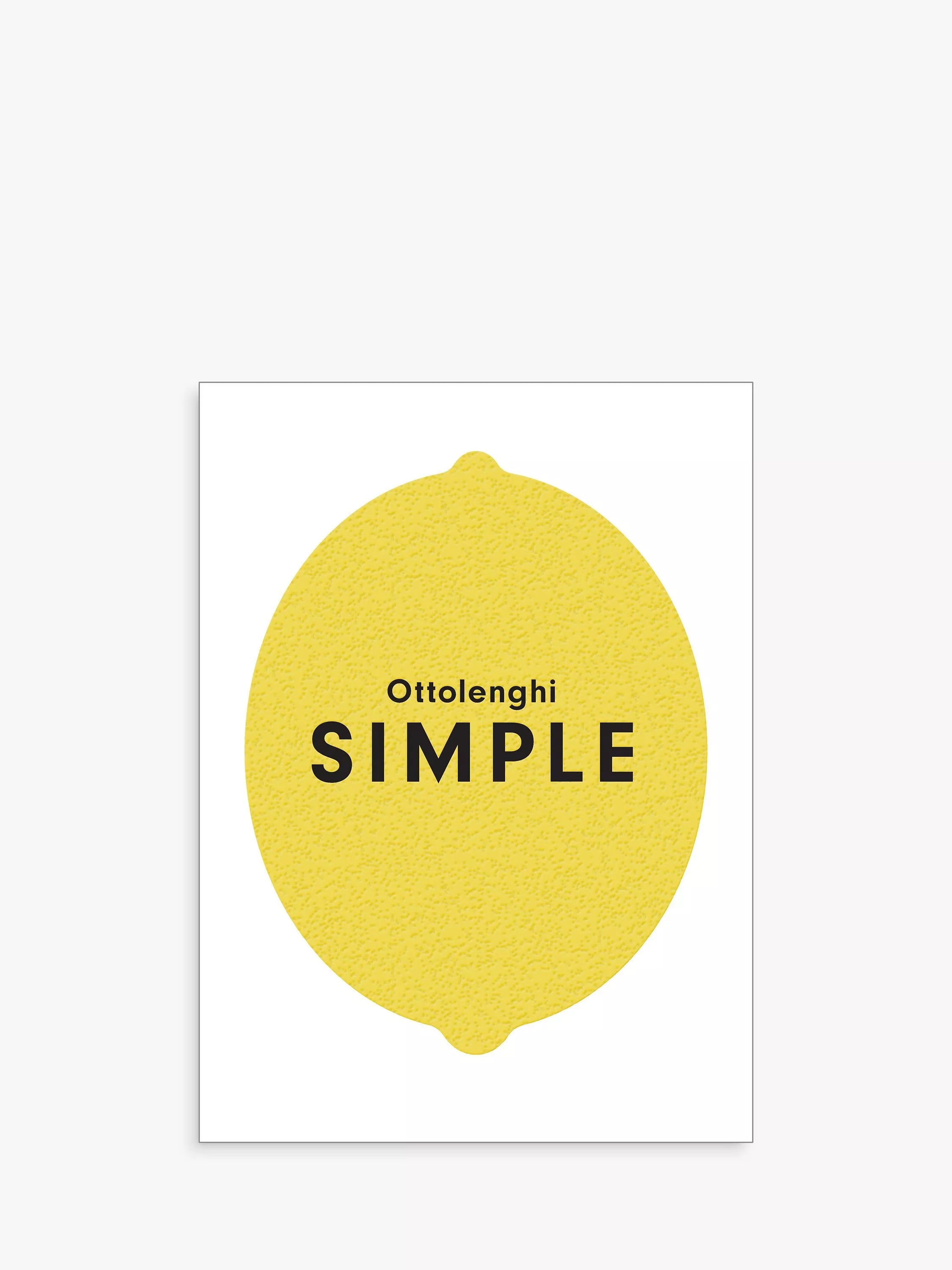Yotam Ottolenghi SIMPLE cookbook, imported from the UK