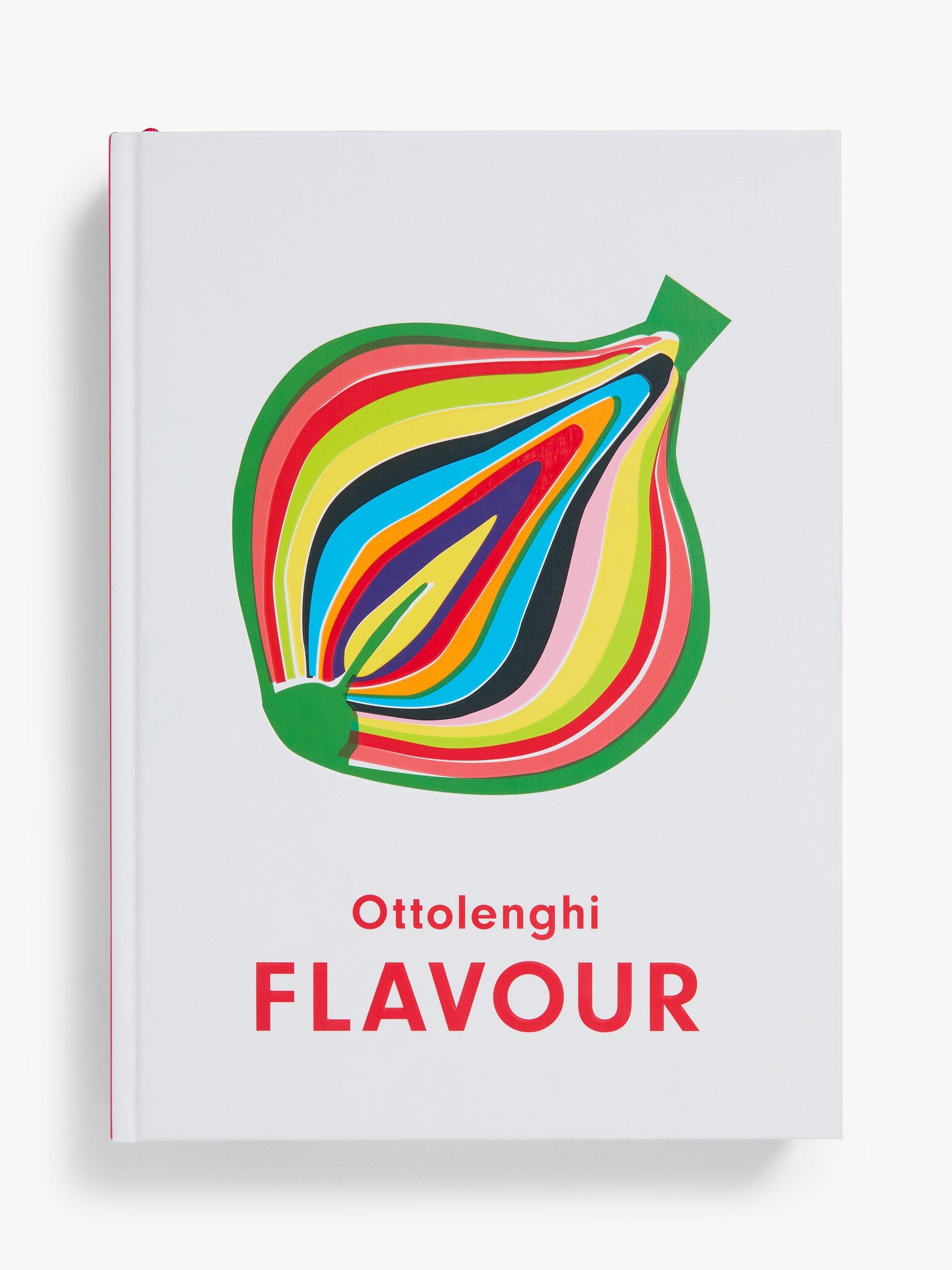 Yotam Ottolenghi Flavour cookbook with vegetable recipes (British brand)