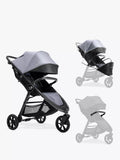 Baby Jogger City Mini GT2 Pushchair, Belly Bar & Weather Shield, Commuter - McGrocer