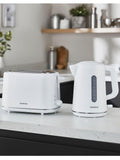 Kenwood Abbey Lux white 2 slice toaster, UK version