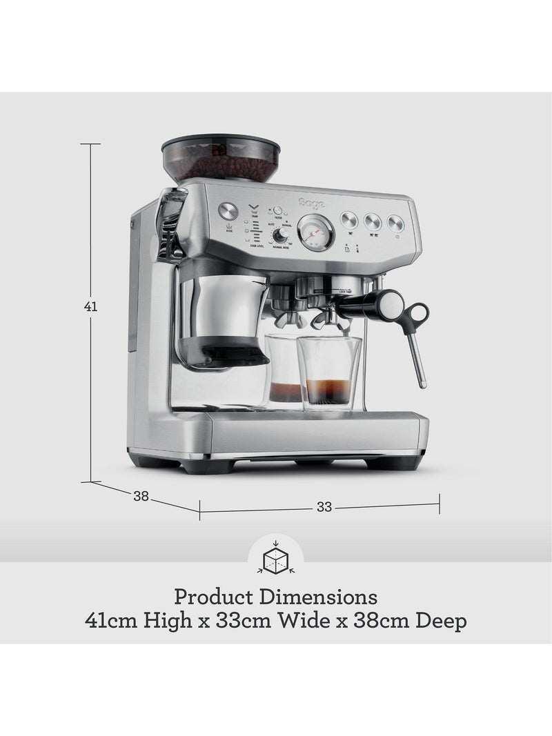 Sage Barista Express Impress Luxe Coffee Machine (British brand)