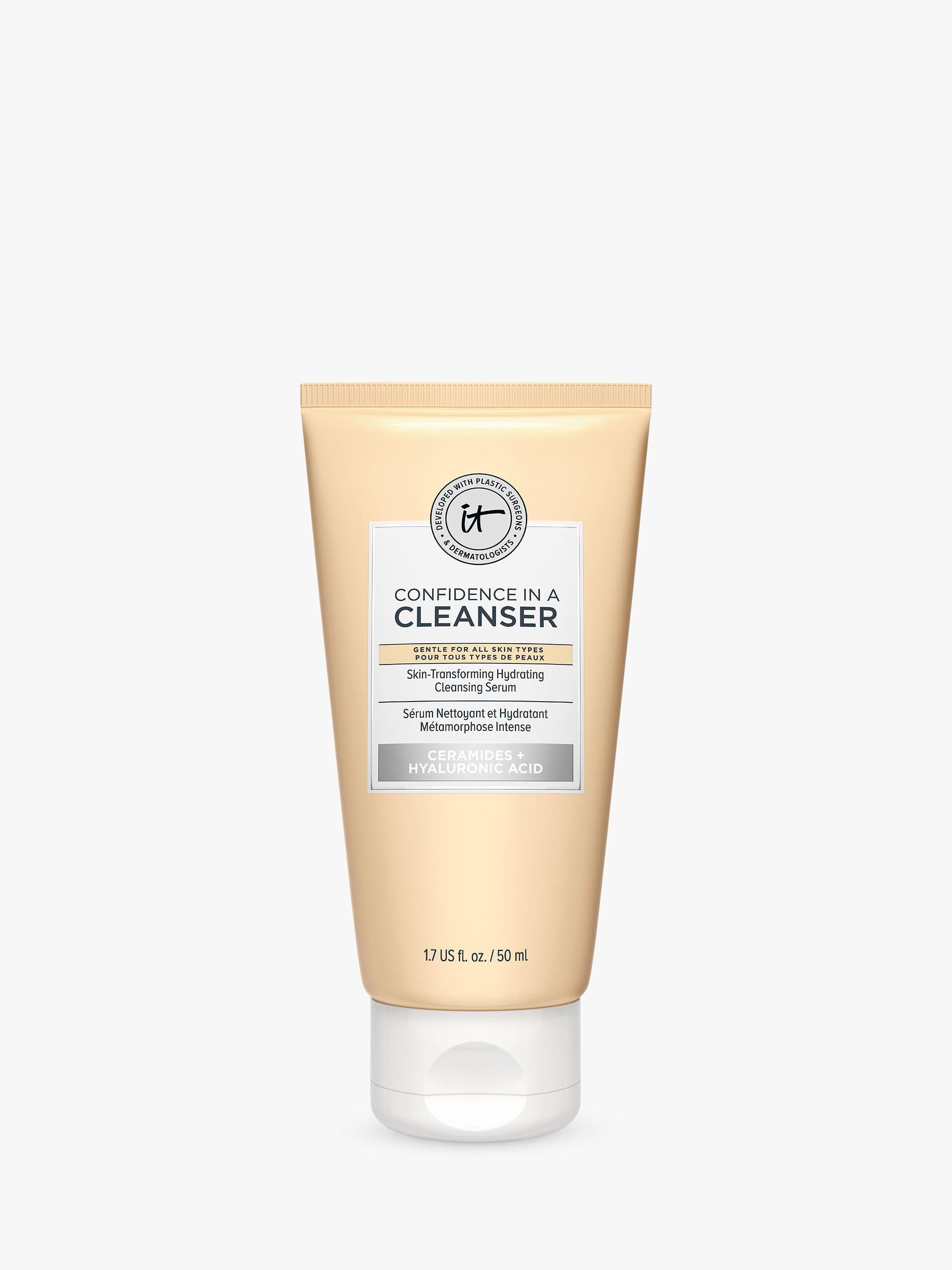 IT Cosmetics Confidence in a Cleanser hydrating facial cleanser, UK version