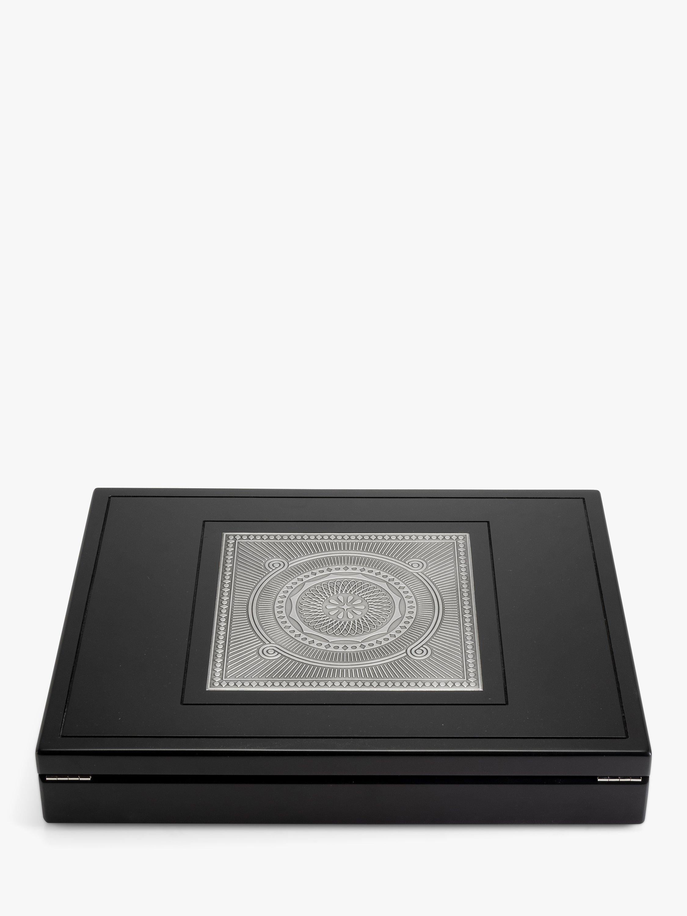 Royal Selangor Pewter Box Poker Set, imported from the UK