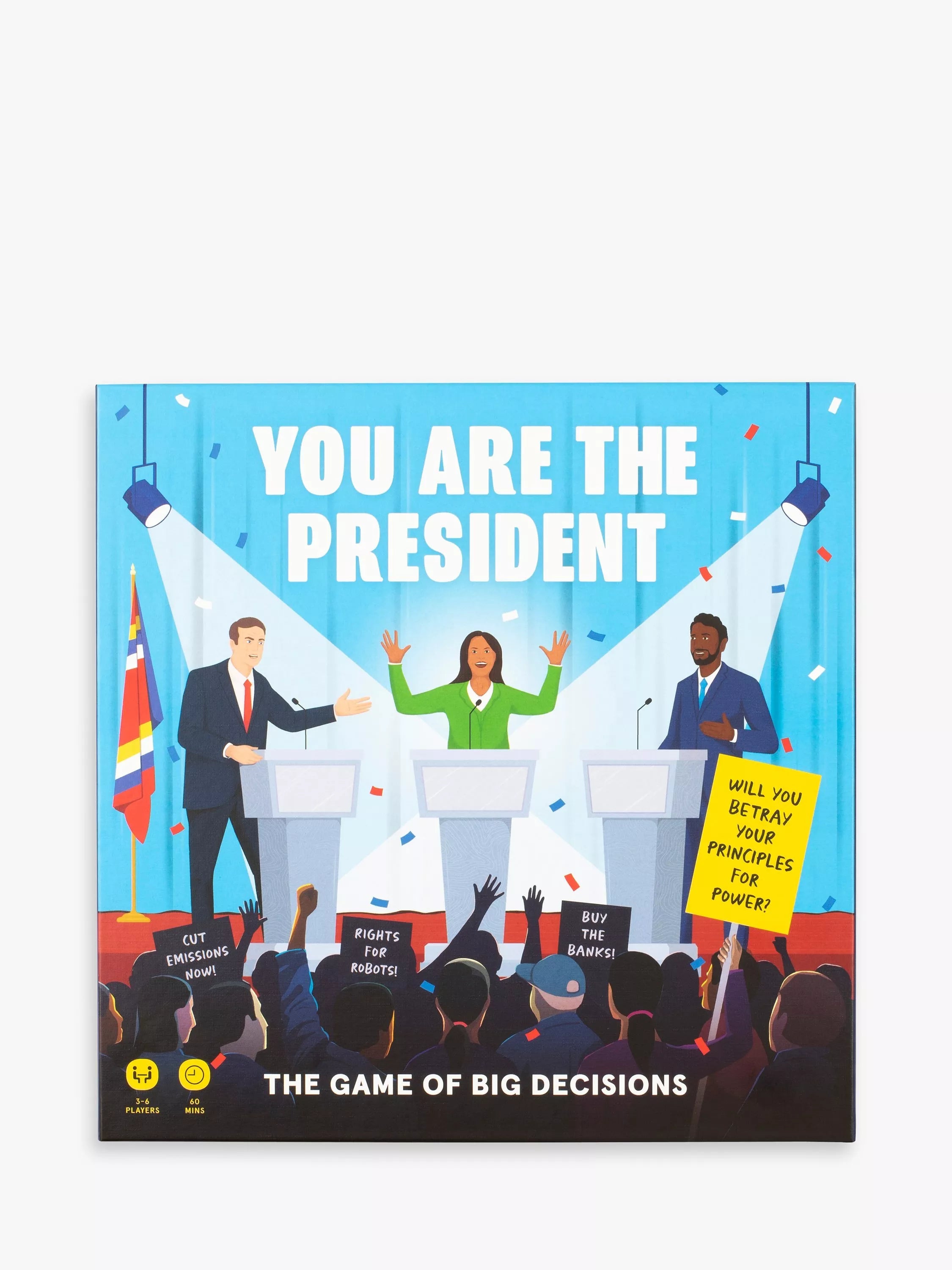 Laurence King Publishing You Are President board game, UK version