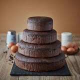 The Original Cake Company 4 tier chocolate celebration cake (British brand)