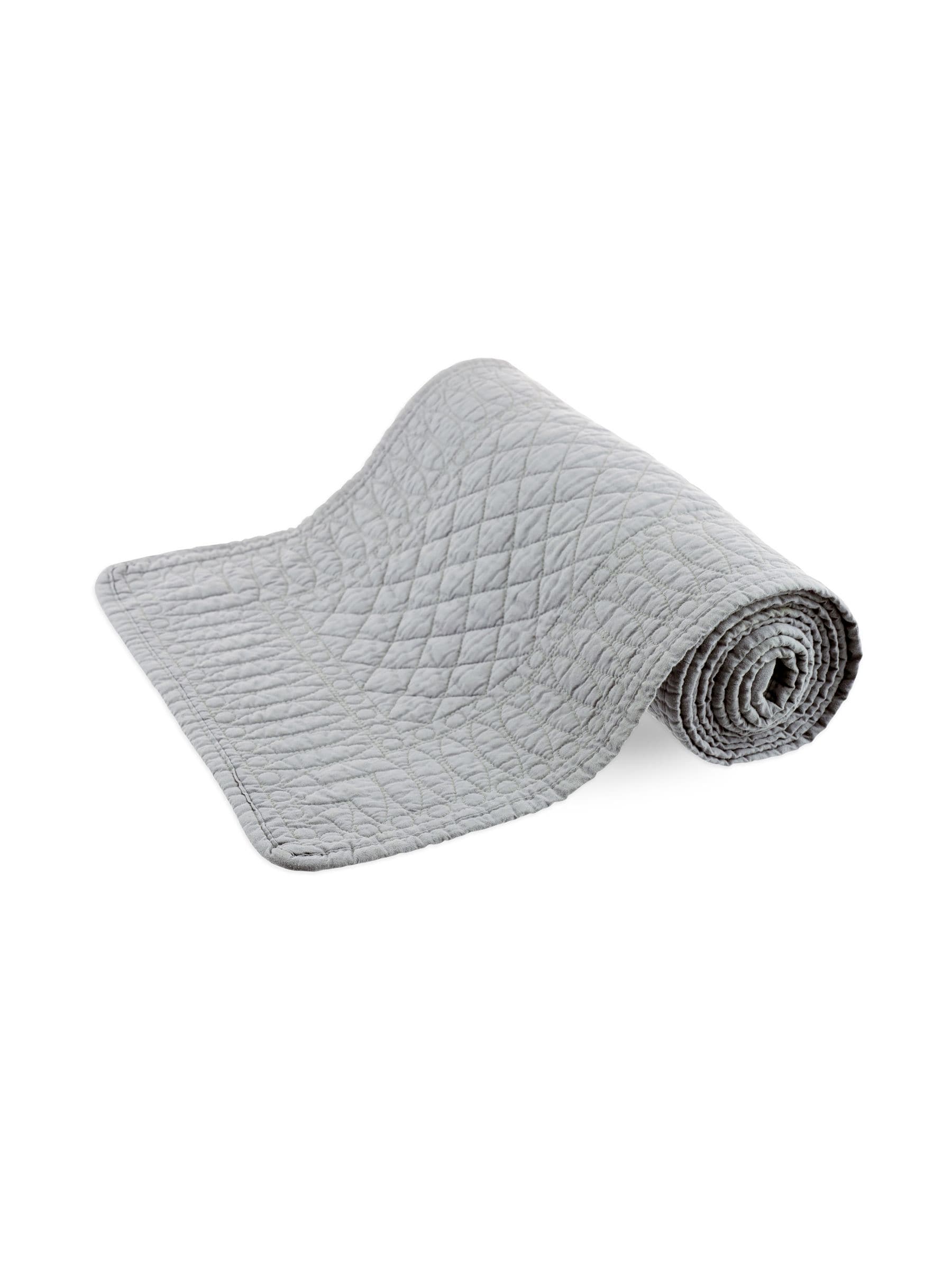 Mary Berry Grey Signature table runner 195.5cm by 34cm, imported from UK