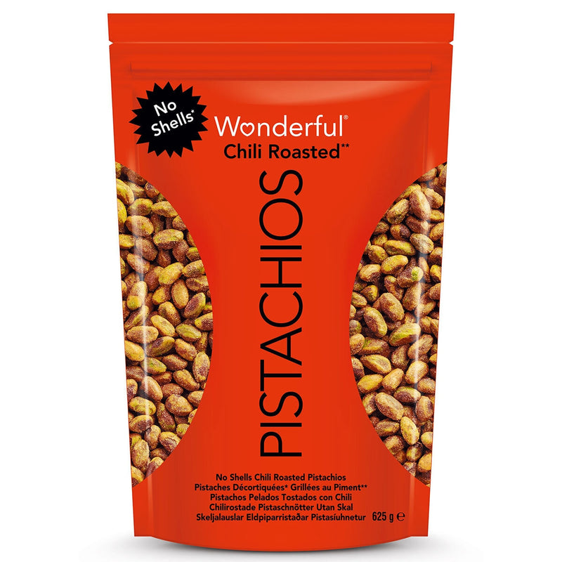 Chili Roasted Shelled Pistachios 625g