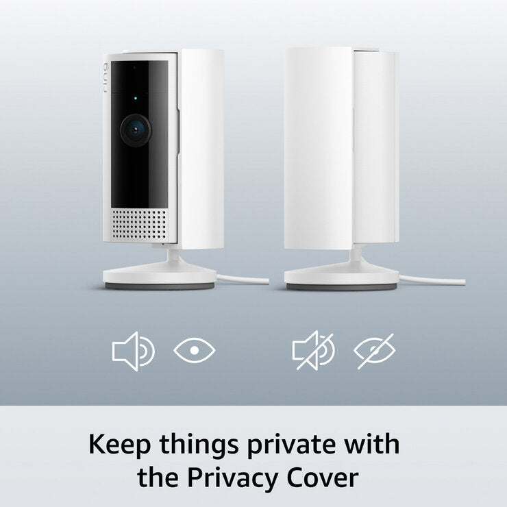 Ring Indoor Camera 2 Pack Bundle White, imported from the UK