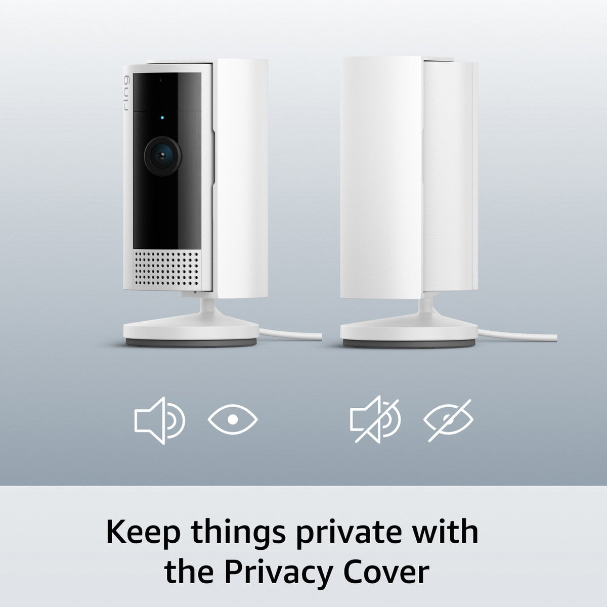 Ring Indoor Camera 2 Pack Bundle White, imported from the UK