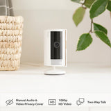 Ring Indoor Camera 2 Pack Bundle White, imported from the UK