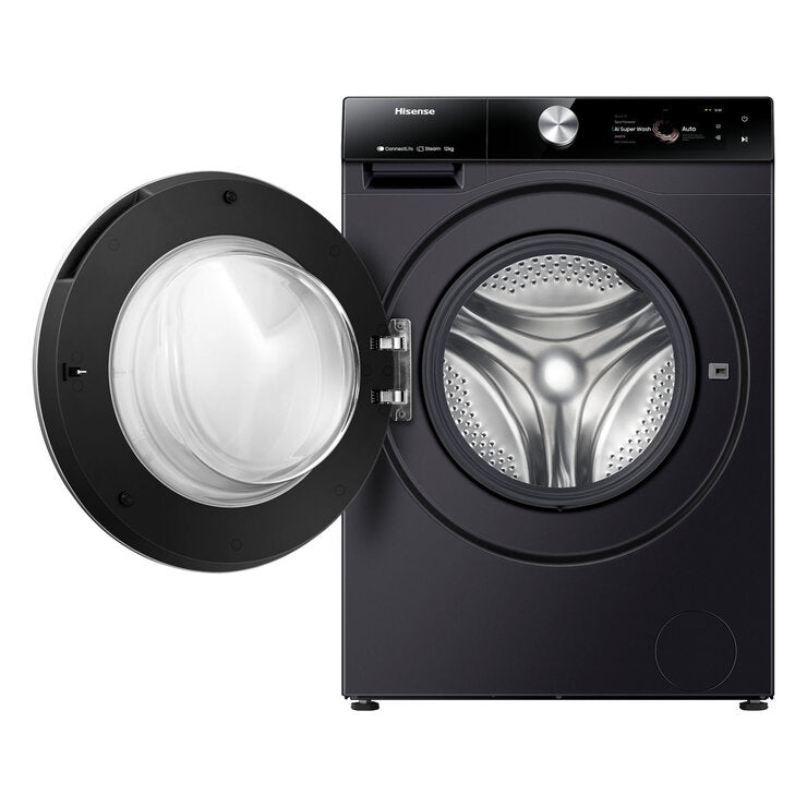 Hisense WF7S1247BB Washing Machine Black 12kg, UK version