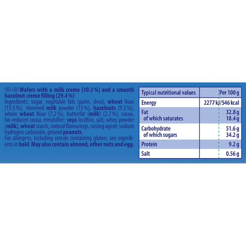 Storck Knoppers biscuit bars 24 x 25g (British brand)