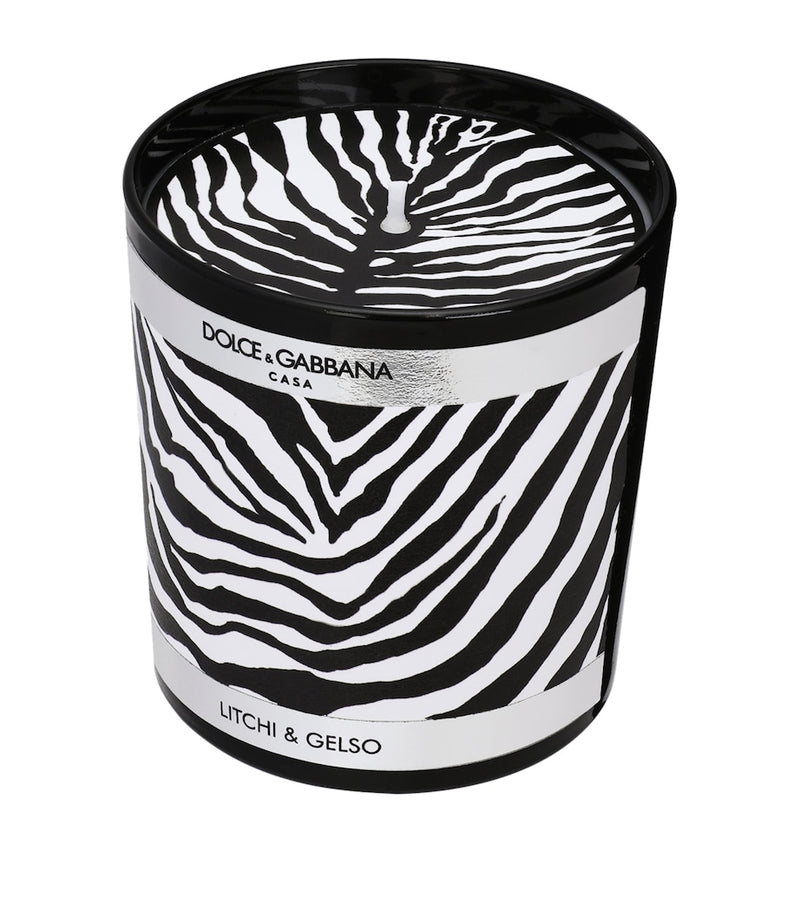 Dolce&Gabbana porcelain lychee and mulberry candle 250g - British product