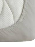 Silentnight Grey Kids Safe Nights Cot Fitted Sheets 2 Pack (British brand)