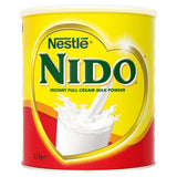 Nestle Nido dried whole milk powder 2.5kg, imported from the UK