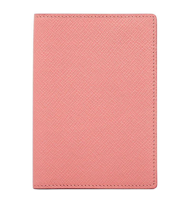 Smythson calfskin Panama passport cover (British brand)