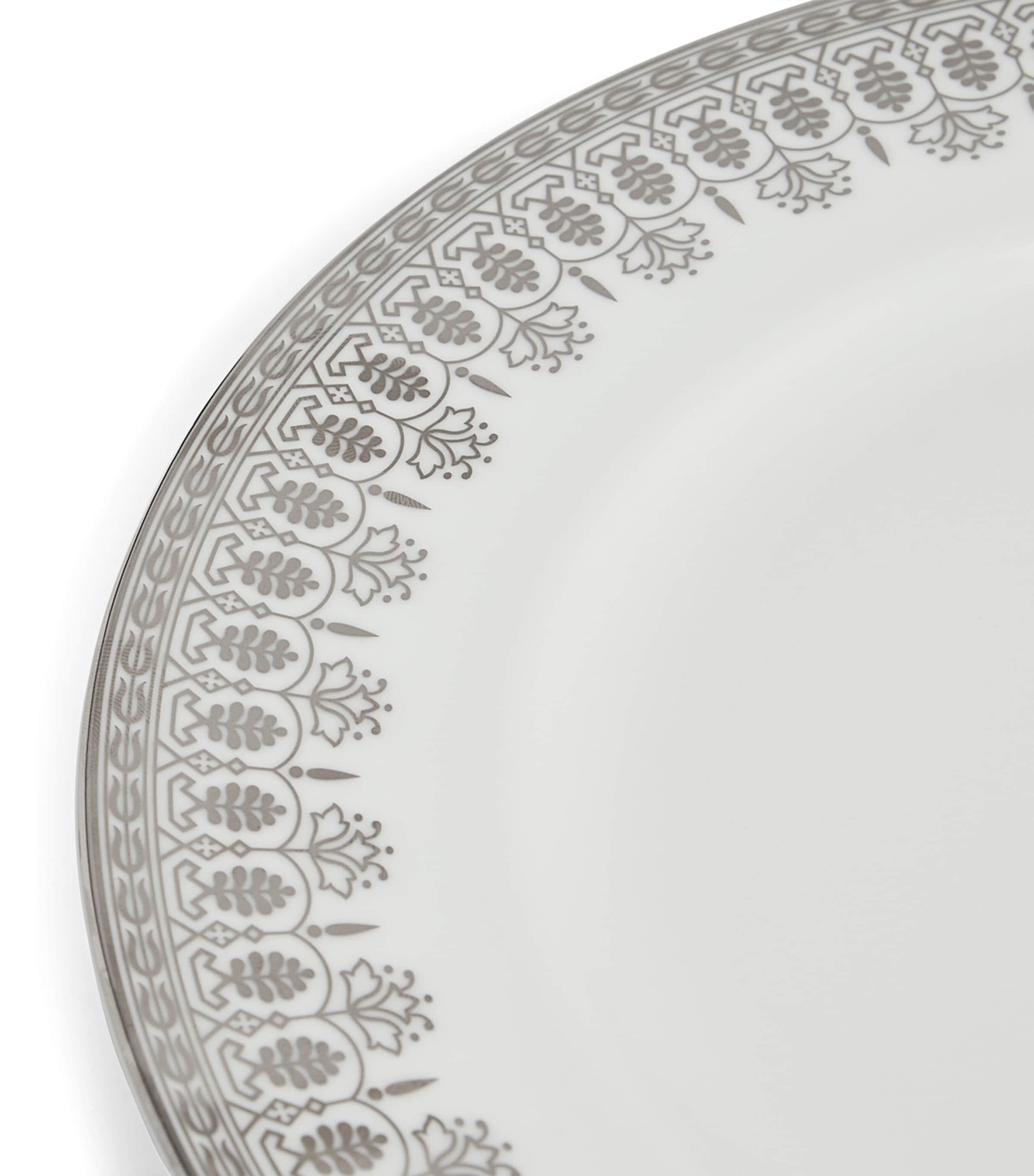 Wedgwood Bone China Silver Tonquin Plate (27cm)