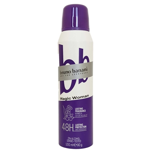 Bruno Banani Magic Woman Anti-Perspirant Spray 150ml - British product