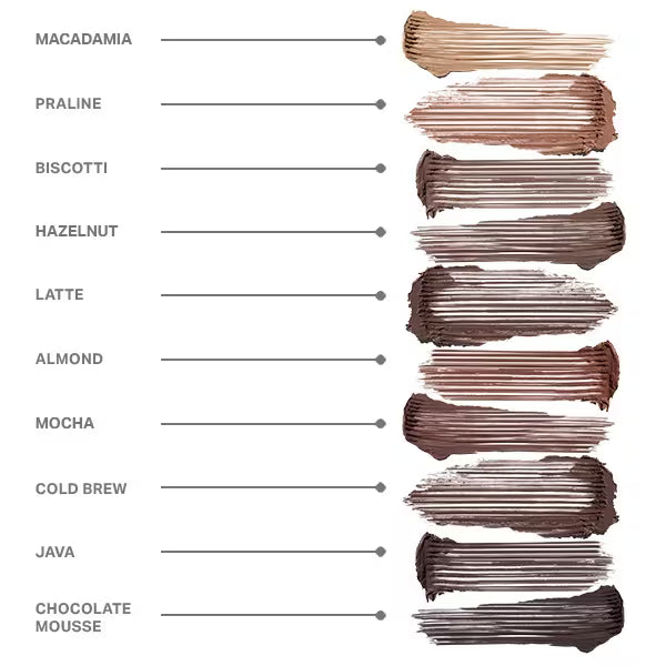 Morphe Brow Tease Volumizing Mousse Latte (British brand)