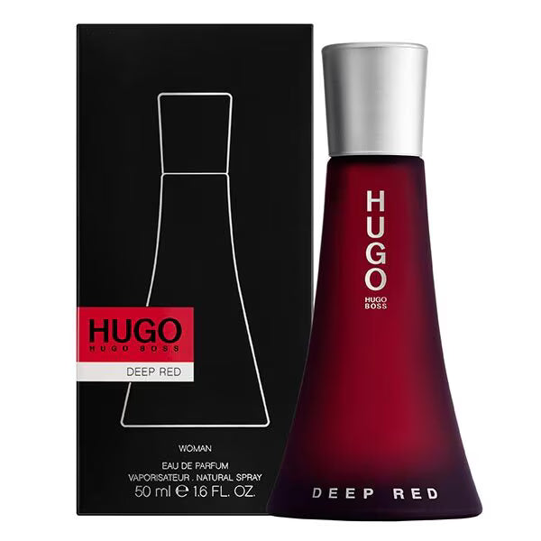 HUGO Deep Red For Her Eau de Parfum 50ml, UK version