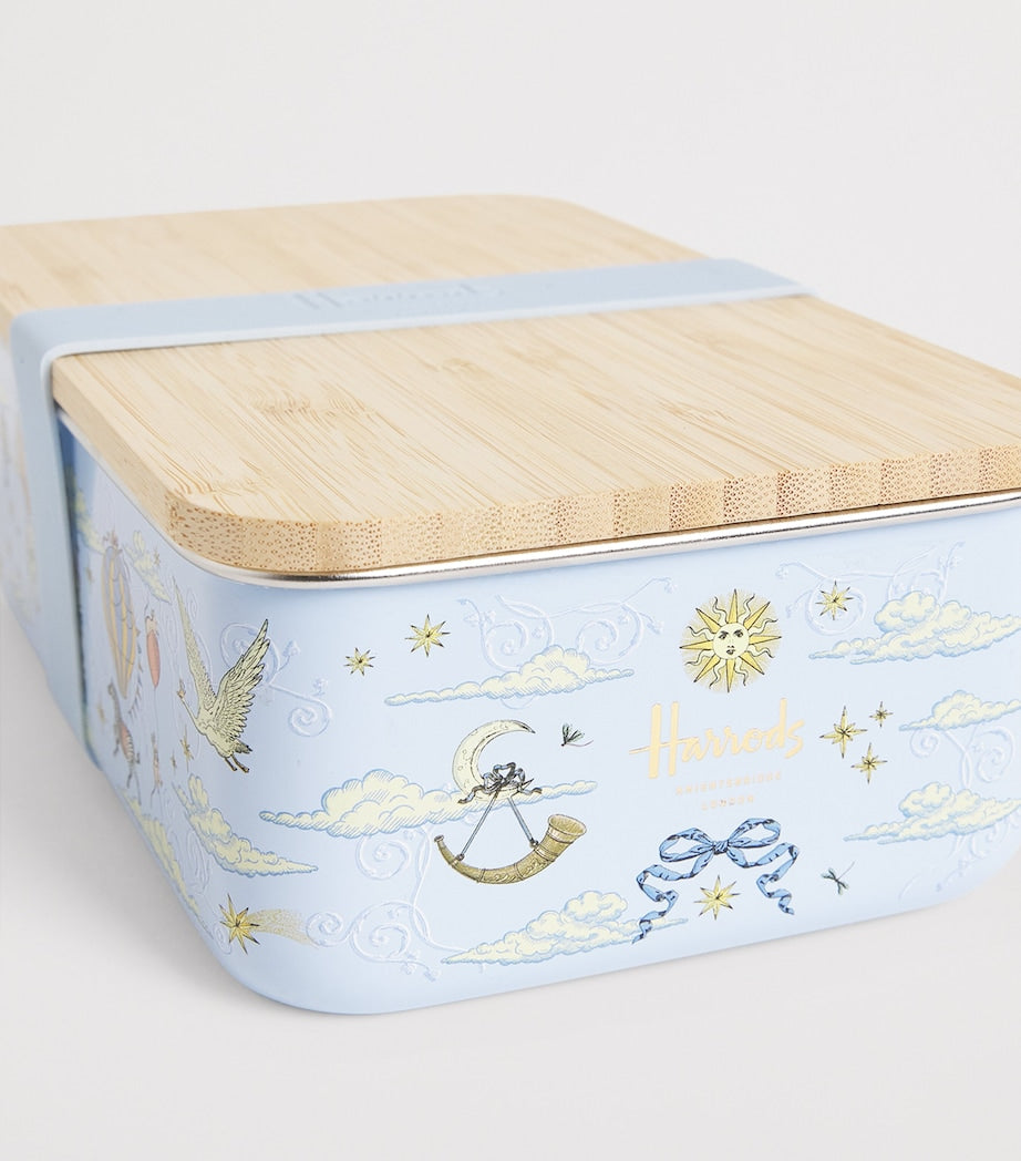 Harrods Metal Icons lunch box, UK version