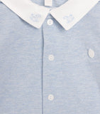Patachou cotton collar all-in-one for babies 1-24 months, imported from the UK