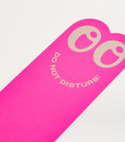 Two-Sided Graphic Print Bookmark with Eyes Logo
