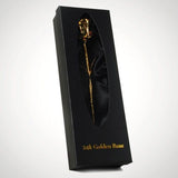 24k Golden Rose with Black Box - McGrocer