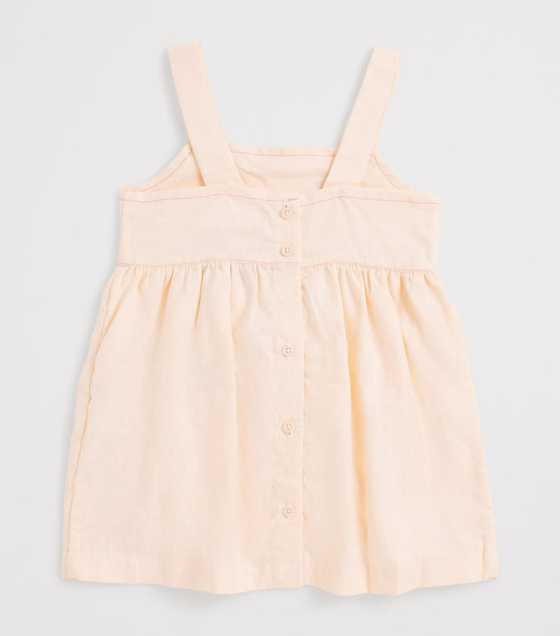 Gingersnaps Linen-Blend Kayla dress 6-36 months, UK version