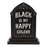 Something Different black standing sign 30.5cm (British brand)