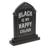 Something Different black standing sign 30.5cm (British brand)