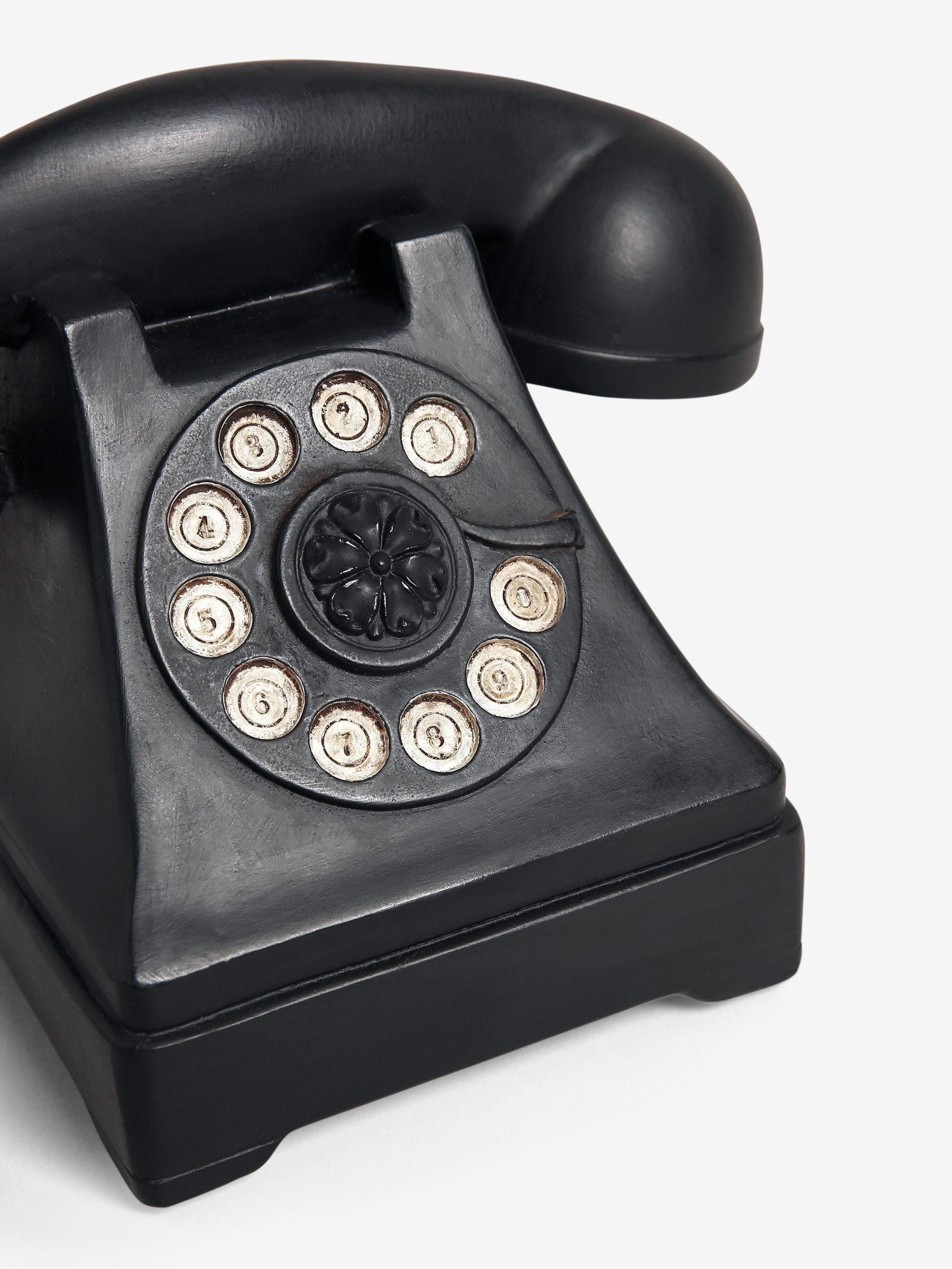 Black Telephone Ornament