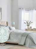 Laura Ashley Blue Duck Egg duvet cover and pillowcase set, UK version