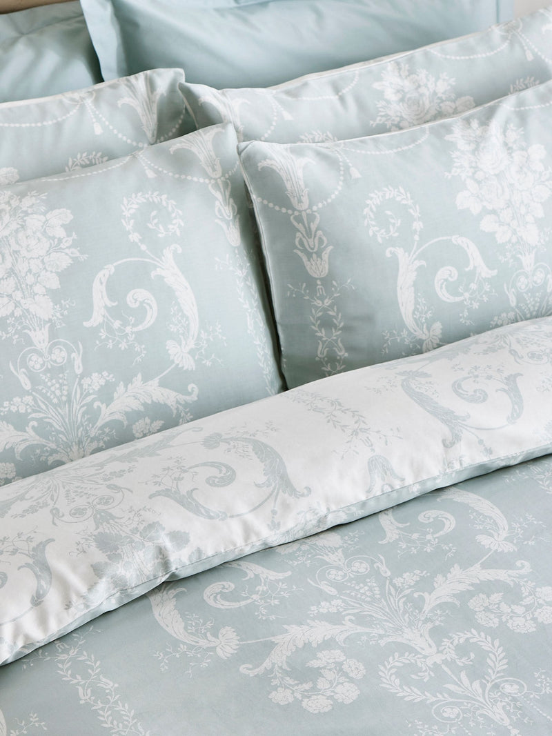 Laura Ashley Blue Duck Egg duvet cover and pillowcase set, UK version