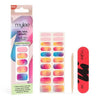 Mylee Gel Nail Wraps Sunset Boulevard, imported from the UK